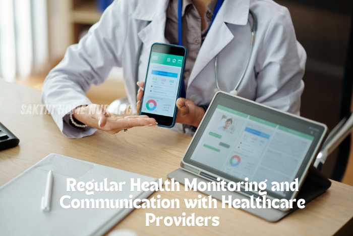 Regular health monitoring and communication services by Sakthi Home Nursing Service in Coimbatore