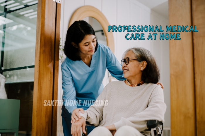 personalized home care service for a comfortable old age home care at Sakthi Home Nursing Service in Coimbatore